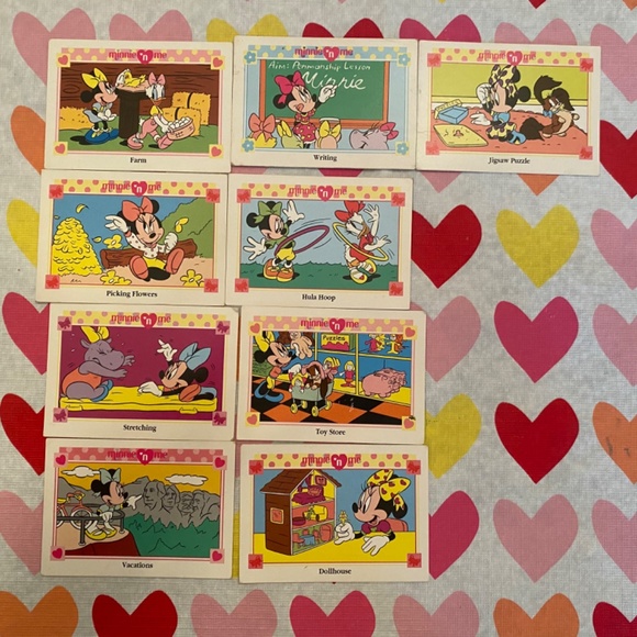 1991 Disney Minnie 'N Me Trading Cards  Minnie Mouse - Picture 2 of 3